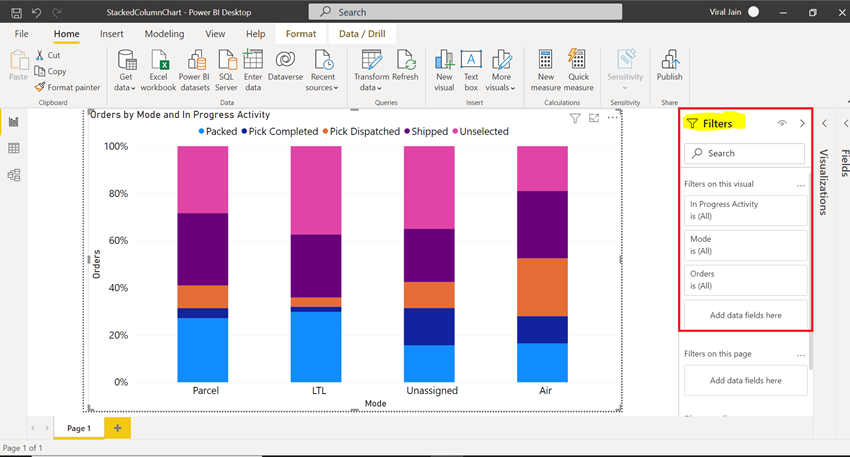 Getting Started With Stacked Bar Chart